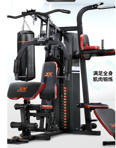 軍霞多功能綜合訓(xùn)練器（三人站）